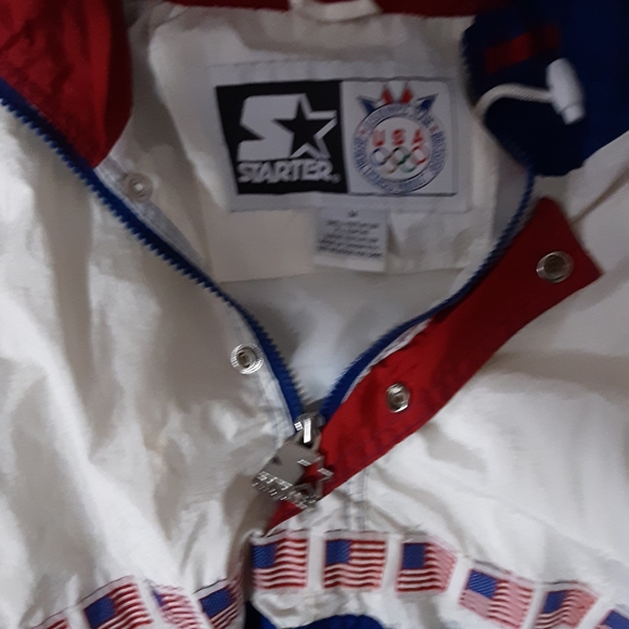 Starter official U.S.Olympic wind breaker jacket - Picture 4 of 5